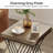 25.6'' Tall Square End Table Set-419781324