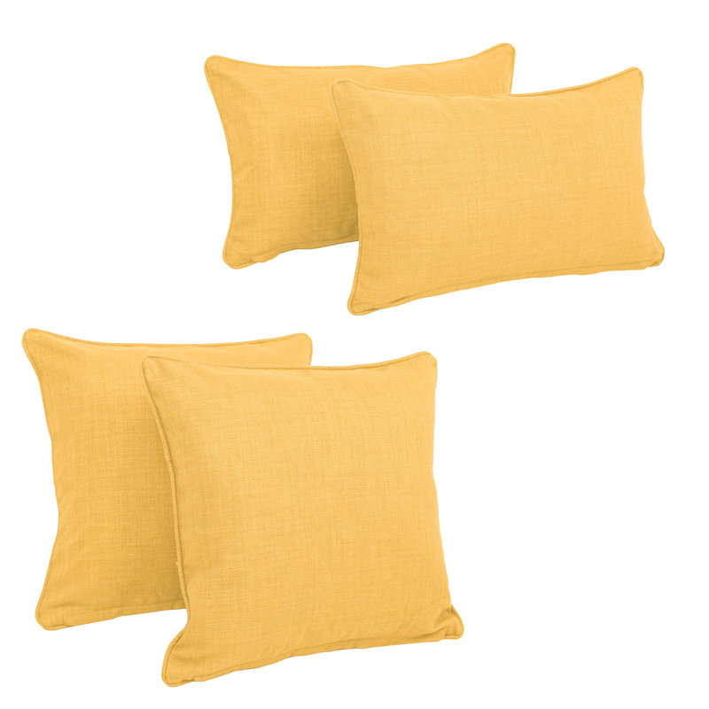 Coussin décoratif extérieur, Citron