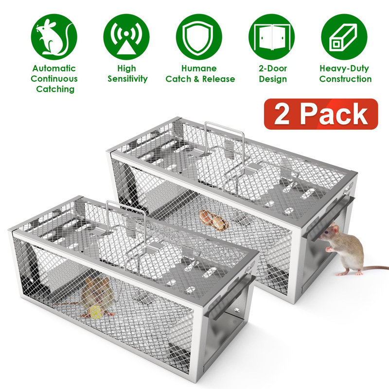 2Pages 11,81x5,63x4,45po 2 portes Humane, H 9,84 po x l 6,3 po x P 12,6 po