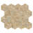 Hexagon Polished Marble Tile,1 box 12 pcs