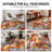 Florentia Floral Tufted Orange/Pink/Ivory Non-Slip Rubberback Area Rug-818180455