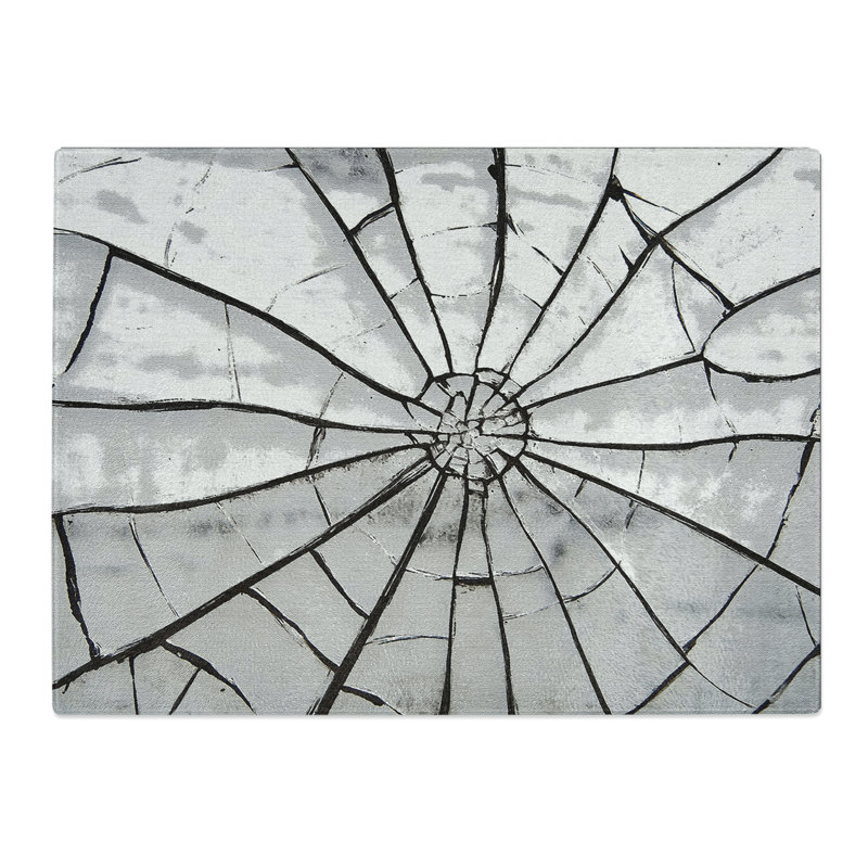 Cracked Paint Vol.1  Glass Chopping Board