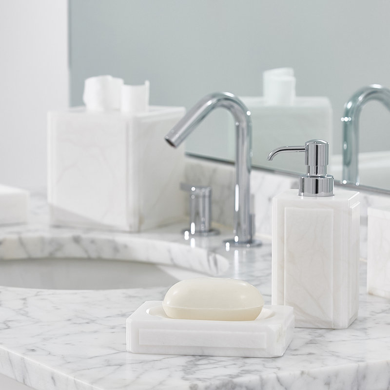 Claudia Soap Dispenser, Brushed Nickel