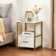 Kempst End Table with Storage