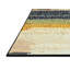Tapis abstrait vert / beige Warre-517632306