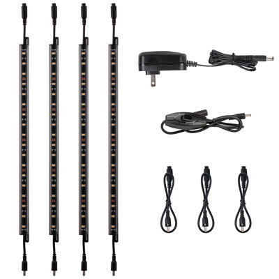 Gunbox 11.81 in. Under Cabinet Linkable Light Bar