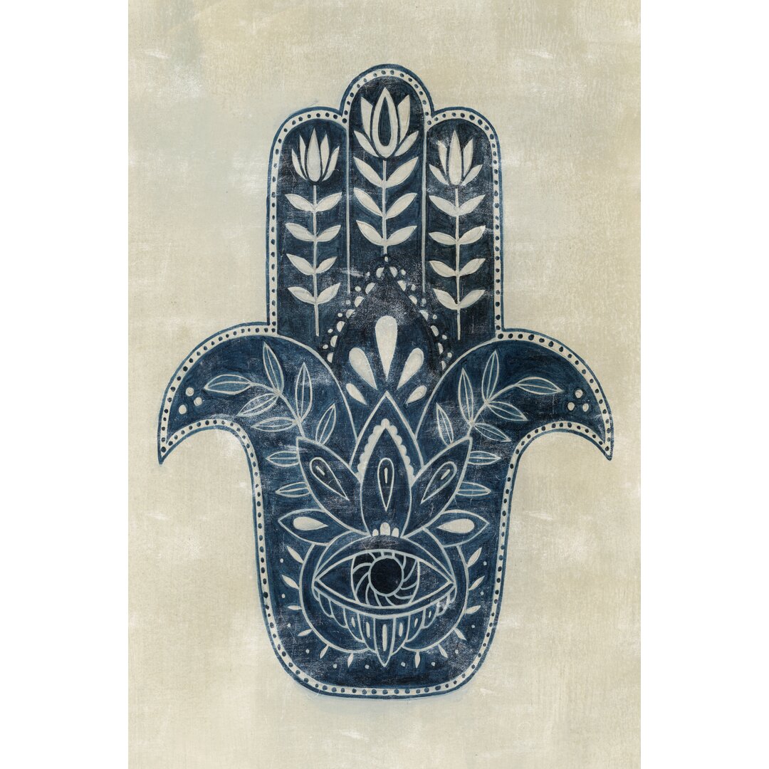 Leinwandbild Day Eye Hamsa II von Grace Popp