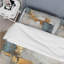 Ensemble de housse de couette Gold Grey Gleaming Geometric IV - Abstract Collages-107147107