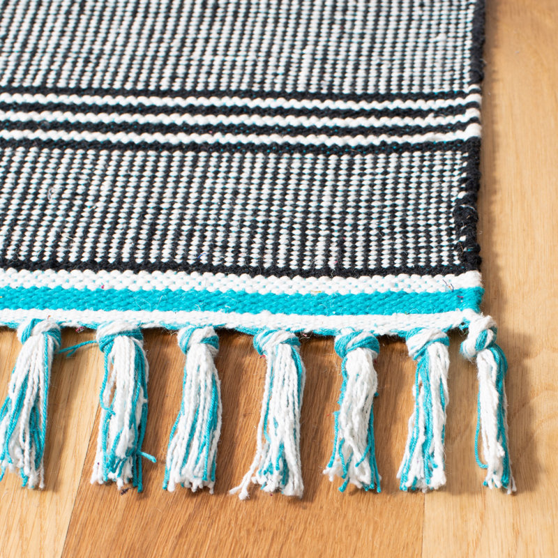 Granada Hand Woven Performance Striped Rug, Runner 2'3" x 7'