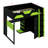 Loft Bed With Integrated Desk, Multi-Level Storage Shelves, USB Ports & RGB Lighting-840089093