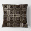 Coussin Golden Luxury GeometricsXII - Mid-Century Modern-939487777