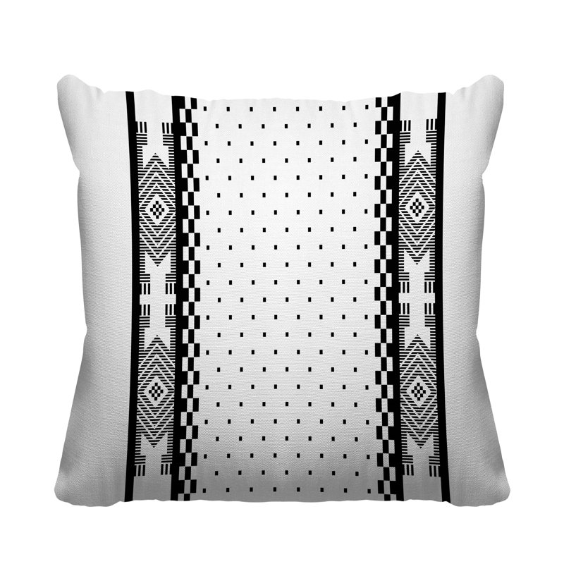 Housse de coussin d'intérieur Brockton Tribal, 18" x 18"
