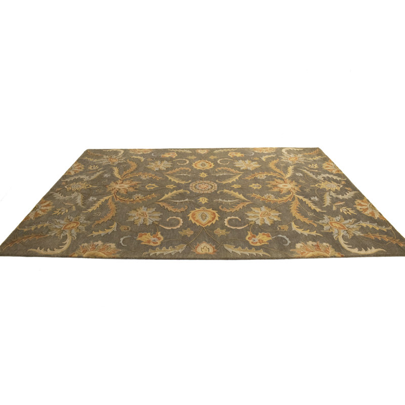 Tapis oriental moderne brun clair 8X11