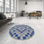 Tapis décoratif grise à motifs géométriques Platz-1804313610