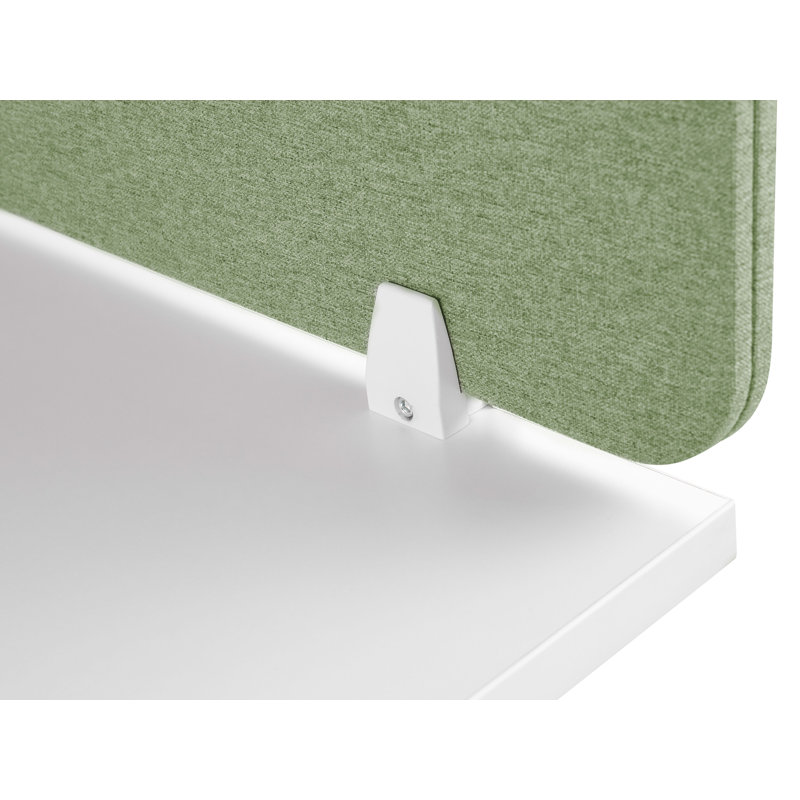 Wally Desk Dividers, Green, 160cm x 40 cm