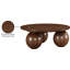 Table basse en placage de chêne Fitch-106912895