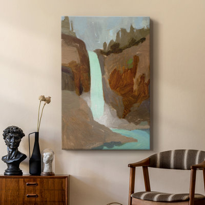 Turquoise Falls I - galerie sur mesure