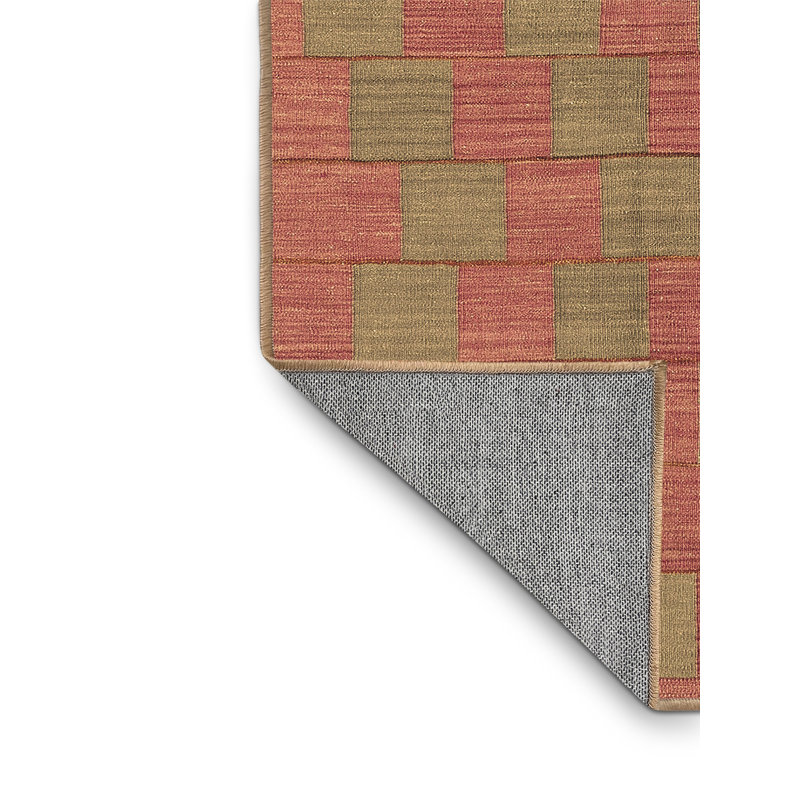 Tapis contemporains brun lavable à la machine 2771, Rectangle 8 pi x 12 pi