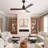 52'' Six Speeds LED Ceiling Fan With Remote