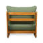 Fauteuil club Acacia, vert-129430683