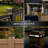 Oxford Solar Powered Integrated LED Aluminium Fence Post Cap Light 6 in. x 6 in. with Base Adapter Included-38507798