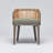 Palms 19'' H Upholstered Mahogany Armchair-90795056-91437434
