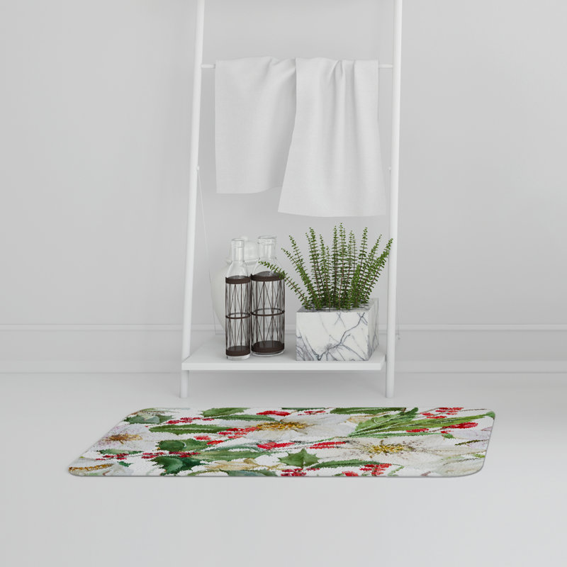 Ajeem Memory Foam Non-Slip Bath Rug