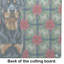 Planche à découper en verre Rottweiler Christmas PoinsettIas