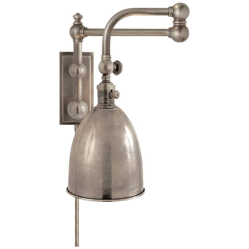 Chapman & Myers Pimlico Double Swing Arm, Antique Nickel