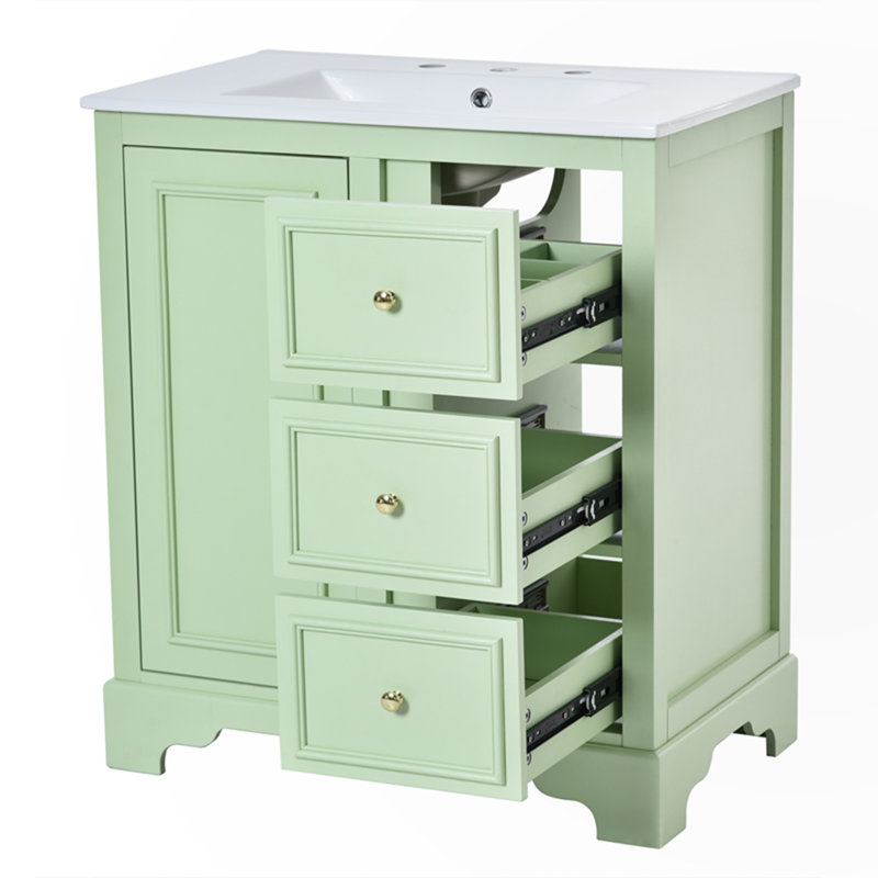 Armoire décorative, Vert