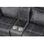 Causeuse en microfibre Zubaida