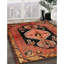 Tapis traditionnel rouge / noir Tawnya-1010021679