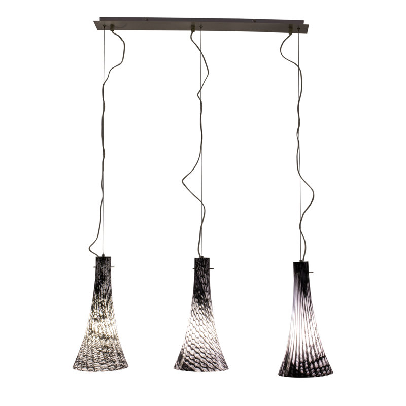Dickie 3 - Light Kitchen Island Pendant