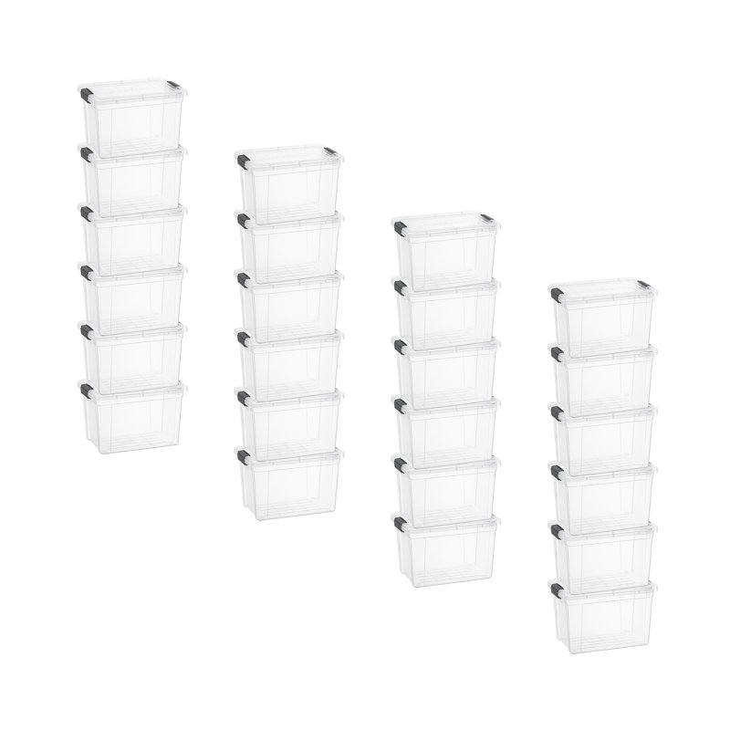  Boîte de crayons en plastique empilable X, 1,4 pte