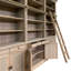 Jemison 609.6cm H x 762cm W Solid Wood Library Bookcase