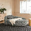 Chaise d'appoint ovale à compression-1583273969