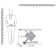 Amla 47.25" Mirrored Glass Console Table Entryway Living Sofa Table
