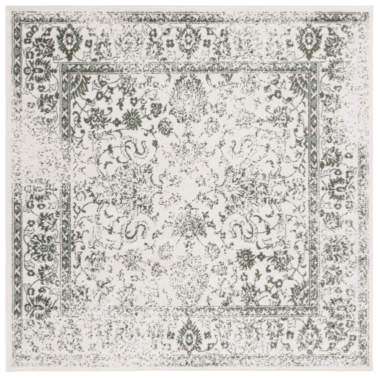 Floral Area Rug