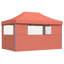 Vidaxl Foldable Party Tent Pop-Up With 4 Sidewalls Patio Gazebo Canopy Shelter-125169063-125169069-125169064