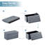 Repose-pieds de rangement capitonné en similicuir de 30 po Markeitha-848903079