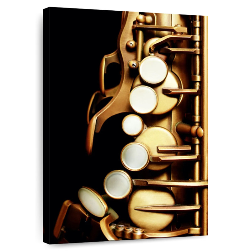 Abarca Saxophone Keys, 24" H x 16" W