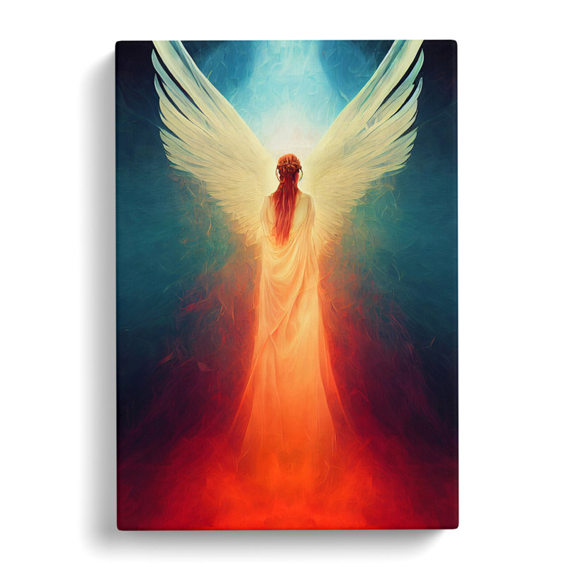 Angel Digital - Wrapped Canvas Print, 50cm H x 35cm W x 3cm D