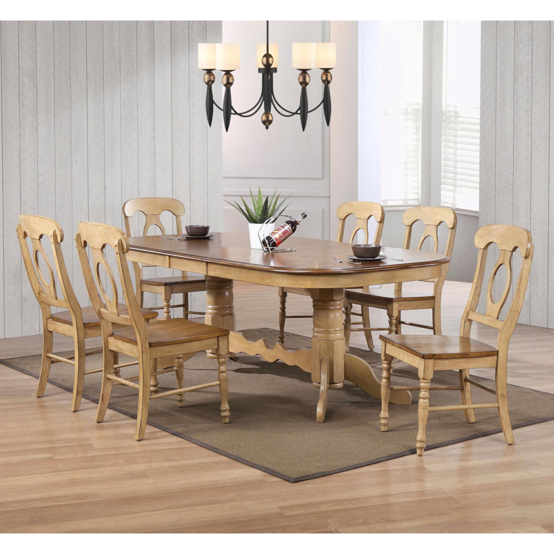 Huerfano Valley 7 - Piece Extendable Dining Set Loon Peak®