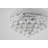 Clarke Modern 4 Light Crystal Flush Mount