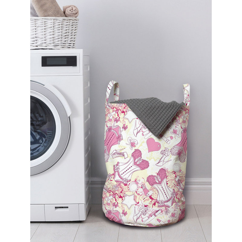 Fabric Laundry Bag with Handles
