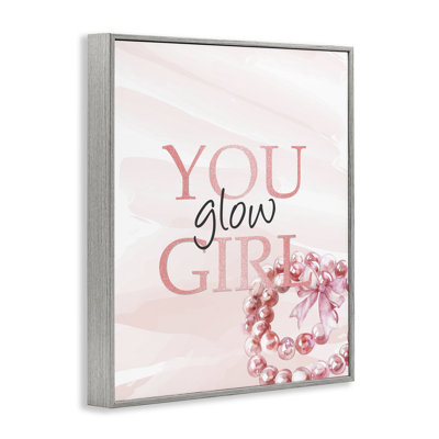 «You Glow Girl», giclée encadrée par Kim Allen