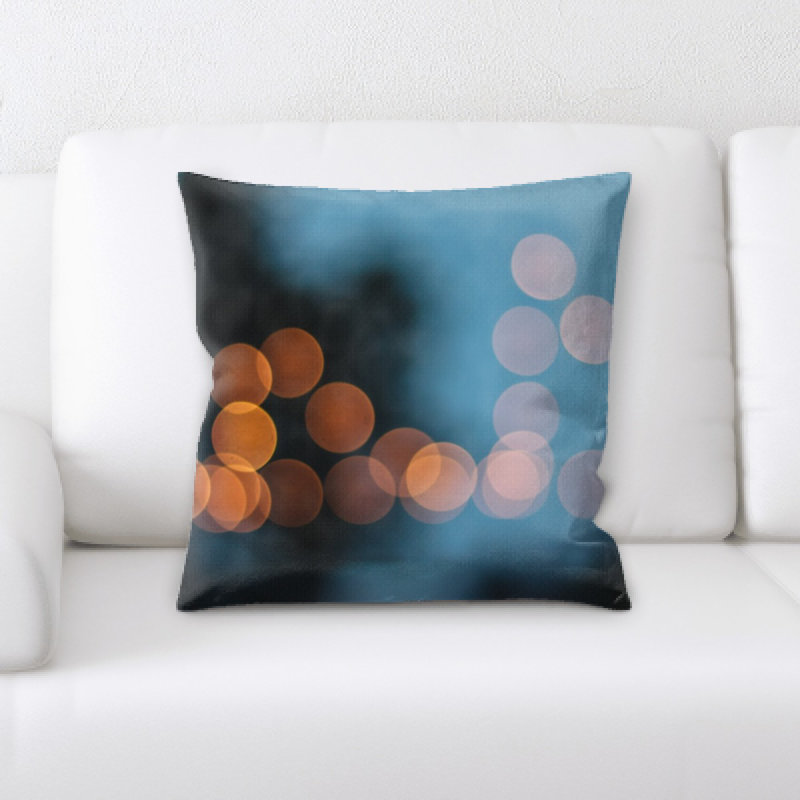 Microsuede Reversible Throw Pillow