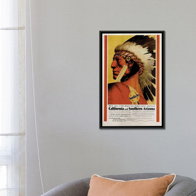 «Santa Fe Chemin de Fer», impression sur toile
