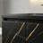28'' Bathroom Vanity With Resin Integrated Sink For Small Space, Black Vanities With Resin Tabletop And Cabinet, Side Open Shelves