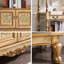 Elegant painted multi-functional bookcase-109679690